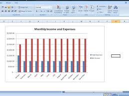 Personal Expense Tracker Worksheet Budget Chart Template Excel