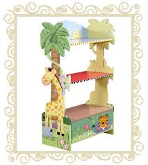 199 00 Teamson Sunny Safari Bookcase Bookshelf And Toy