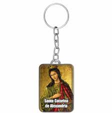 O centro catarina de sena julga, assim, ser um verdadeiro dever moral oferecer aos católicos brasileiros um breve curso sobre a cultura da vida, cuja carta 11: Chaveiro Santa Catarina De Alexandria Elo7