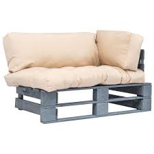 In unserem ratgeber erfährst du, welche unterschiede es beim material gibt, was du benötigst und wie. Vidaxl Garten Palettensofa Mit Sandfarbigen Real De