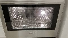 This can cause your oven glass to collect food build up over time. Bosch Oven Door Glass Shattered During Self Clean