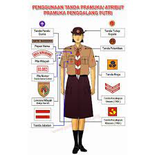 Salah satu baju seragam yang wajib dimiliki adalah seragam pramuka. Atribut Tanda Pengenal Pramuka Siaga Penggalang Penegak Putra Putri Shopee Indonesia