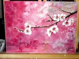 … by step how to create your own canvas painting with easy to follow instructions. Tanja Bell How To Paint Cherry Blossom Tree Painting Tutorial Lesson Technique Pink White Blossom Youtube Painting Tutorial Painting Canvas Painting