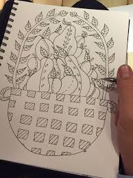 Greedy Fruit Basket Already On Http Www Coloring Pages Adults Com Panier De Fruits Gourmand Deja Sur Www Co Panier De Fruits Coloriage Ete Coloriage