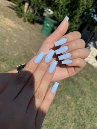 Nayelly Nails On Twitter Blue Acrylic Nails Acrylic Nails Coffin Short Long Acrylic Nail Designs