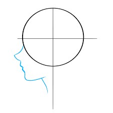 Next draw a little bubble in the eyes, this is the reflection in the eyes. How To Draw An Anime Boy Face Really Easy Drawing Tutorial
