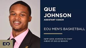 Kemp Adds Que Johnson to Men's Basketball Coaching Staff