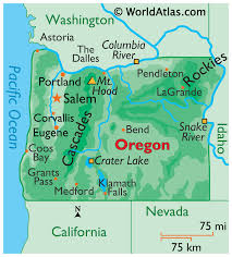 Some of the names of these ten provinces include alberta, british columbia, manitoba, new brunswick, newfoundland and labrador, and northwest territories, ontario, and nunavut. Oregon Maps Facts World Atlas