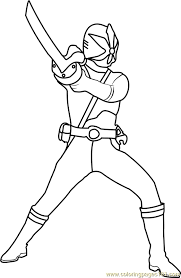 Power ranger in a fighting stance. Blue Samurai Ranger Coloring Page For Kids Free Power Rangers Printable Coloring Pages Online For Kids Coloringpages101 Com Coloring Pages For Kids
