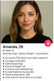 Sorry but dating profiles are getting wild in 2025