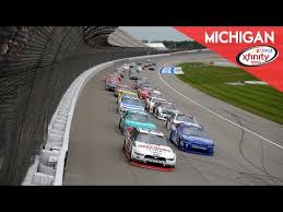 Given the fact that drivers hit over 200 mph at michigan every year, and they add the restrictor plates anyways, why won't nascar safety officials just make them mandatory like they are at any other track where going over 200 is a. Nascar Xfinity Series Full Race Race At Michigan Youtube