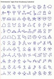 Stonemasons Marks And Adrian Frutiger Mandala Symbols Symbols Lettering