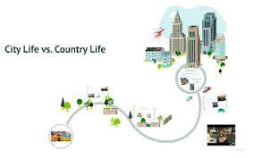 Perhaps this is why the city dwellers seem angry, stressed and unfriendly people. City Life Vs Country Life By Ekthor Henrique