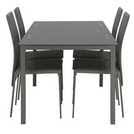 Easily extendable for planned or unplanned guests but also easily able to minimise for the usual family members, the extendable table should be a staple part of every dining room. Buy Argos Home Lido Glass Extending Dining Table 4 Grey Chairs Dining Table And Chair Sets Argos