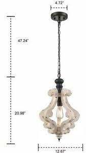 A B Home Ds35539 Harper 1 Light Wood Metal Chandelier 12 5x12 5x21 Box Dmg 80584543031 Wood And Metal Chandelier Chandelier Ceiling Lights Metal Chandelier