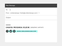 As for web fonts, the mail designer 365 brand always uses open a handwriting style font can really add a personal touch to your email design. 10 Email Signature Design Examples Canva Email Signature Design Best Email Signatures Email Signature Templates