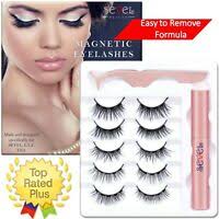 Next, remove the magnetic eyeliner with your eye makeup remover of choice. Magnetic Eyelashes 5 Pair Magnetic Eyeliner Waterproof False Eyelashes No Glue 765610859010 Ebay