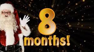 Check spelling or type a new query. Only 8 Months To Christmas The Real Santa Santa S Christmas Countdown Youtube