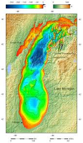 File Lake Michigan Bathymetry Map Png Wikimedia Commons