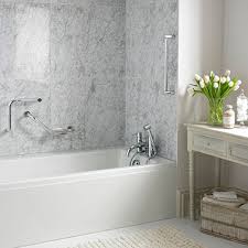 If your shower/tub combo is boxed in, you might want to consider tearing down a wall or two to open up the space and make it more a part of the room you can leave the shower head where it is and still step into the tub to shower, or move the whole arrangement out a bit to create an adjacent standing. Straight Corner L Shaped Or P Shaped Bathstore