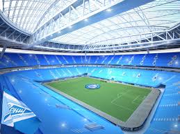 Расположен на крестовском острове, на месте снесённого стадиона имени с. Na Stadione Zenita Arena Zimoj Budet Podderzhivatsya Letnyaya Temperatura