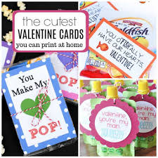 Try these printable valentine cards for kids that attach to a juice pouch. Free Printable Valentines Day Cards For Kids Free Valentine Printables