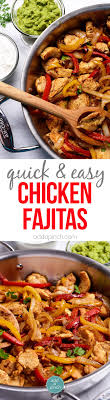 Chicken Fajita Recipe This Chicken Fajita Recipe Makes A Quick Delicious Meal Perfect For A Busy Weeknig Fajita Recipe Chicken Fajita Recipe Chicken Recipes