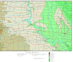Northeast south dakota fish surveys South Dakota Elevation Map
