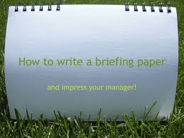 The content of a policy brief example depends on its usage and purpose. Briefing Papers
