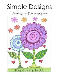 Coloring Books For Senior Citizens Amazon Simple Designs A Laid Back Coloring Book In 2020 Designs Coloring Books Coloring Books Amazon Coloring Books
