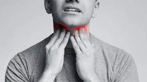 Nearby tissue, such as the neck, trachea, thyroid, esophagus, jaw, mouth, or other locations. Throat Cancer On The Rise And Not In Smokers Or Tobacco Users