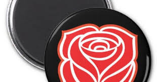 Socialist Rose Magnet Zazzle Com Flower Designs Flower Gift Home Gifts