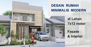 Anda juga bisa memiliki berbagai ruangan yang. Desain Rumah Minimalis Modern 7x12 2 Lantai Contoh Gambar
