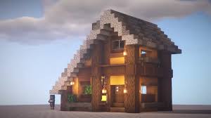 In this tutorial i show you how to make the ultimate wooden survival starter house. Minecraft How To Build A Wooden House Minecraft Map