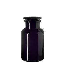 Apothecary jar in pharmacy, chemist & apothecary collectables. Discover Our Violet Glass Apothecary Jars