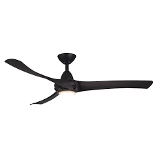 Has a total of 5 this is a modern ceiling fans with lights. 52 Cairo 3 Blade Led Ceiling Fan With Remote Light Kit Included Reviews Allmodern Led Ceiling Fan Black Ceiling Fan Ceiling Fan