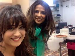 Mere Dad Ki Dulhan Actress Shweta Tiwari Gets A New Haircut Looks Cute In Fringes Times Of India