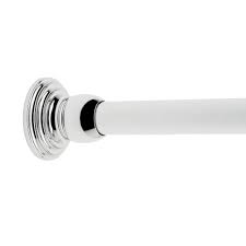 We also carry a wide variety of shower hooks and accessories. Ginger 1139r 6 26 6 Foot Shower Curtain Rod In Polished Chrome