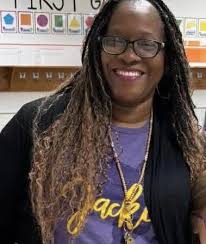 Help us celebrate Karan Palmer—J.I. Watson's Teacher of the Year! Ms.  Palmer has over 20 years of experience and has taught Head Start,  Kindergarten, and currently, First Grade. She believes education is