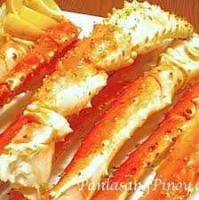 Baked King Crab Legs With Garlic Lemon Butter Sauce Recipe King Crab Legs Recipe Cooking Crab Legs King Crab Legs