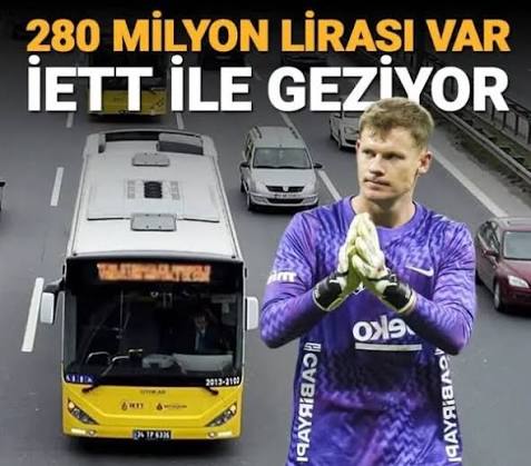 280 milyon TL maaşı var, İstanbul'u İETT ile geziyor! Beşiktaş'ın Alman  yıldızı Alexander N&uuml;bel, İstanbulkart &ccedil;ıkarıp toplu taşımayla şehri  keşfettiğini anlattı. İETT otob&uuml;s&uuml;yle Taksim'e giden N&uuml;bel, vapura  bindiğini ve İstanbul'u fotoğraflamaktan keyif