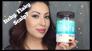 Can coconut oil help dry scalp? Dry Scalp Remedy Dandruff Itchy Flaky Coconut Oil Tea Tree Youtube