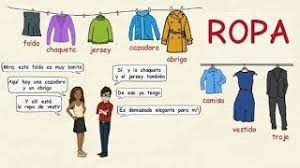 Aprender español: La ropa 👕👖👗 (nivel básico) - YouTube