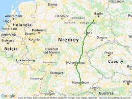 Tablica pcw w skrzynce z płyty. Niemcy Autostrada A9 Na Mapie Samochodowej