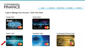 Maybe you would like to learn more about one of these? Continental Finance Matrix Credit Card Login Make A Payment Creditspot