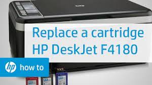 Check spelling or type a new query. Replace The Cartridge Hp Deskjet F4180 All In One Printer Hp Youtube