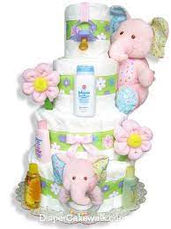 Baby Elephant Diaper Cake Baby Care Supplies