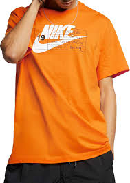 Black And Orange Graphic T Shirt Nike Men S Sportswear Story Graphic Tee Size Large Orange Mens Sportswear Mens Graphic Tee Graphic Tees