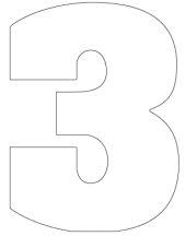 4 inch letters ( see print instructions ) view all printable letter stencils. 9 Best Number 3 Printable Templates Printablee Com
