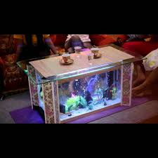 Taruh aquarium mini yang unik ini di tempat yang tidak mudah dijangkau. Meja Tamu Aquarium Meja Tamu Mewah Ruang Tamu Unik Langka Shopee Indonesia